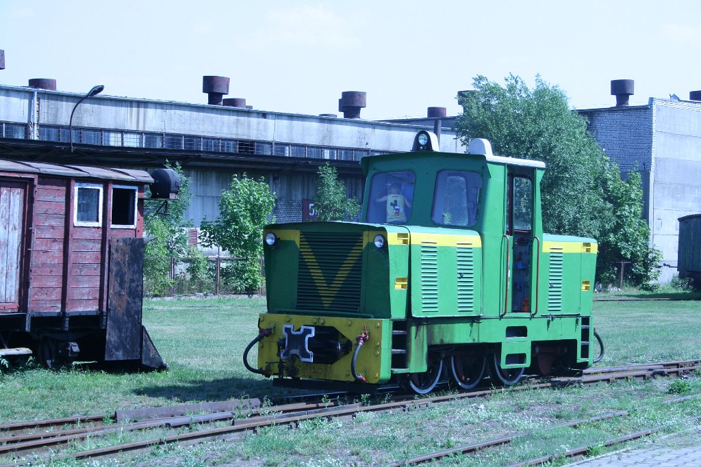 IMG_4453.JPG - Tak! To Adaś jedzie lokomotywą :)