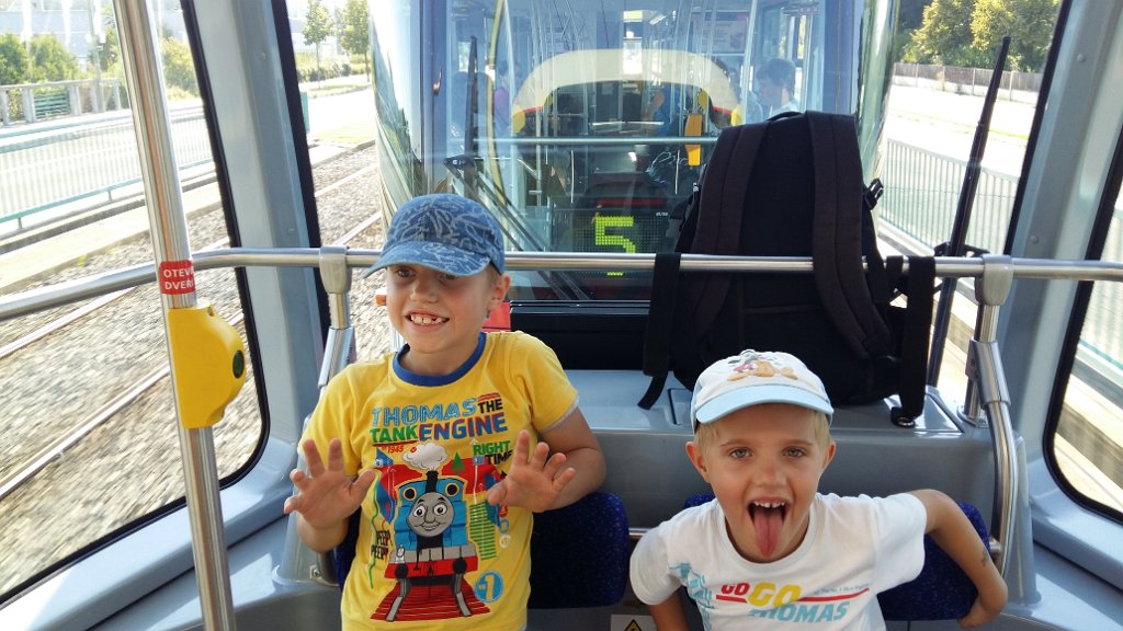 20160825_172350.jpg - Piątka to nasza ulubiona linia tramwajowa w Ołomuńcu!